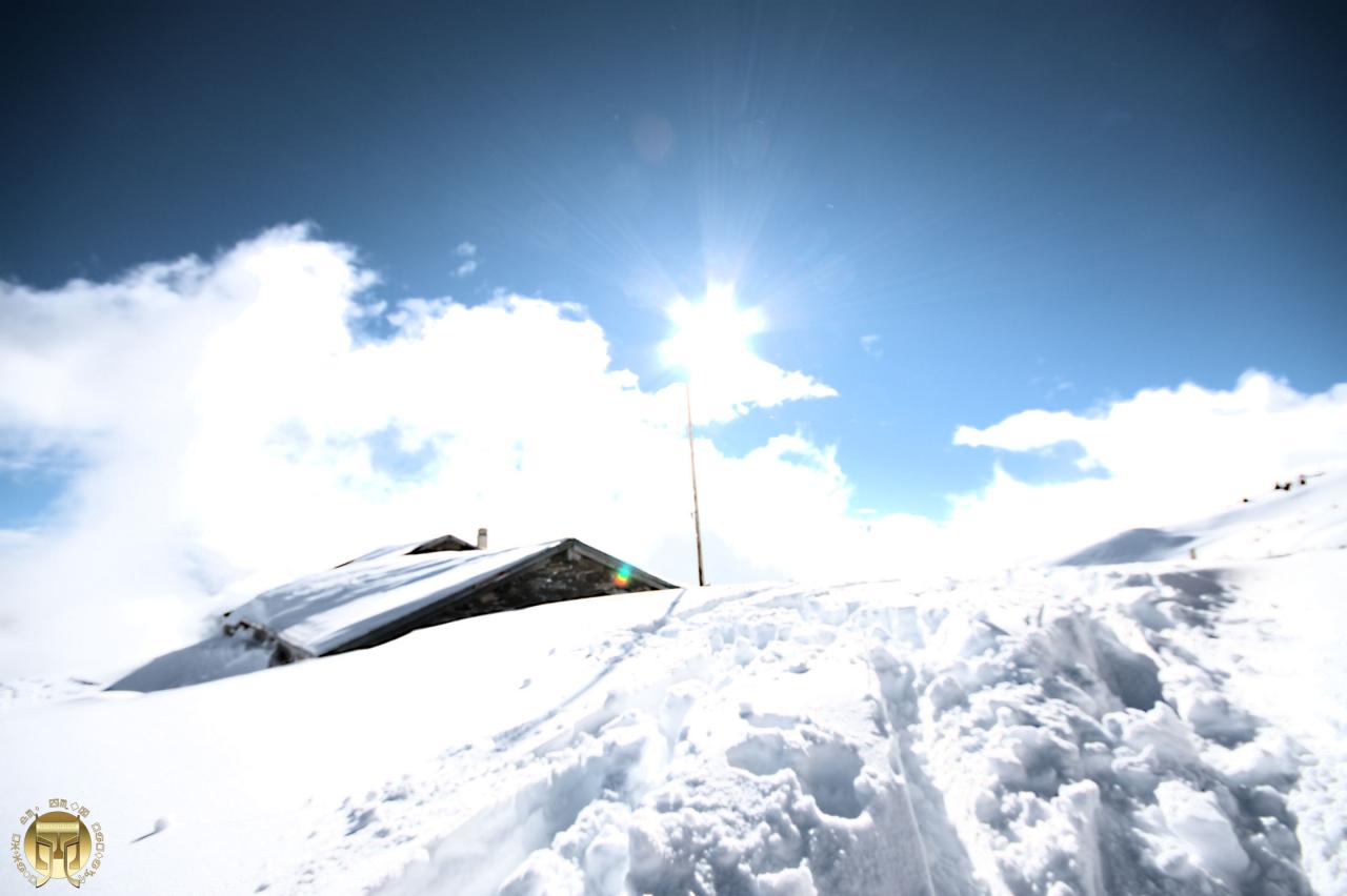 Bain de soleil sur l'alpe