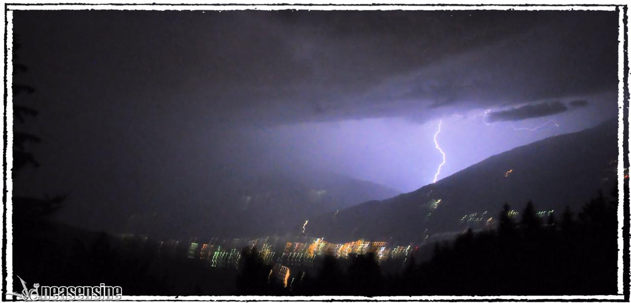 Coup de foudre sur le Val d'Hérens