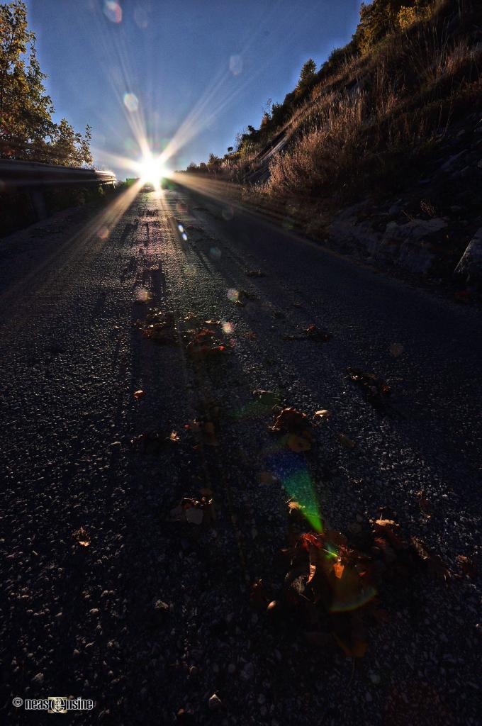 Sur la route d'Isières