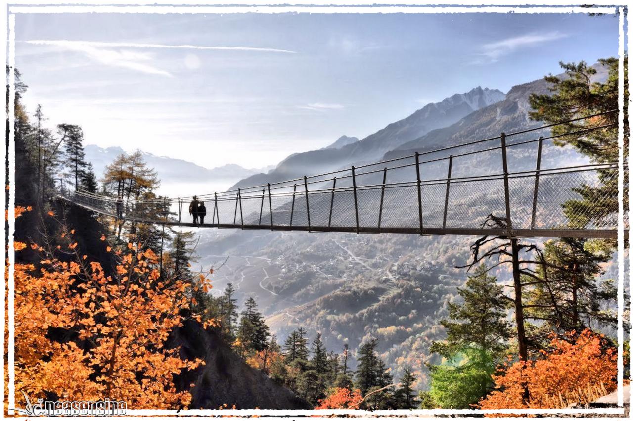 La passerelle du Torrent-Neuf