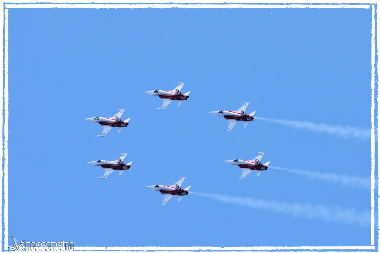 Patrouille suisse (Air Show Sion 2011)