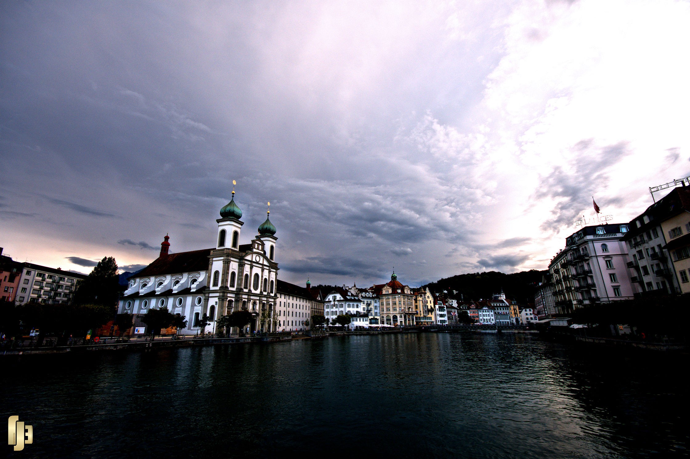 Luzern après l'orage