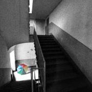 Un parapluie à l'abri