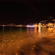 La plage désertée